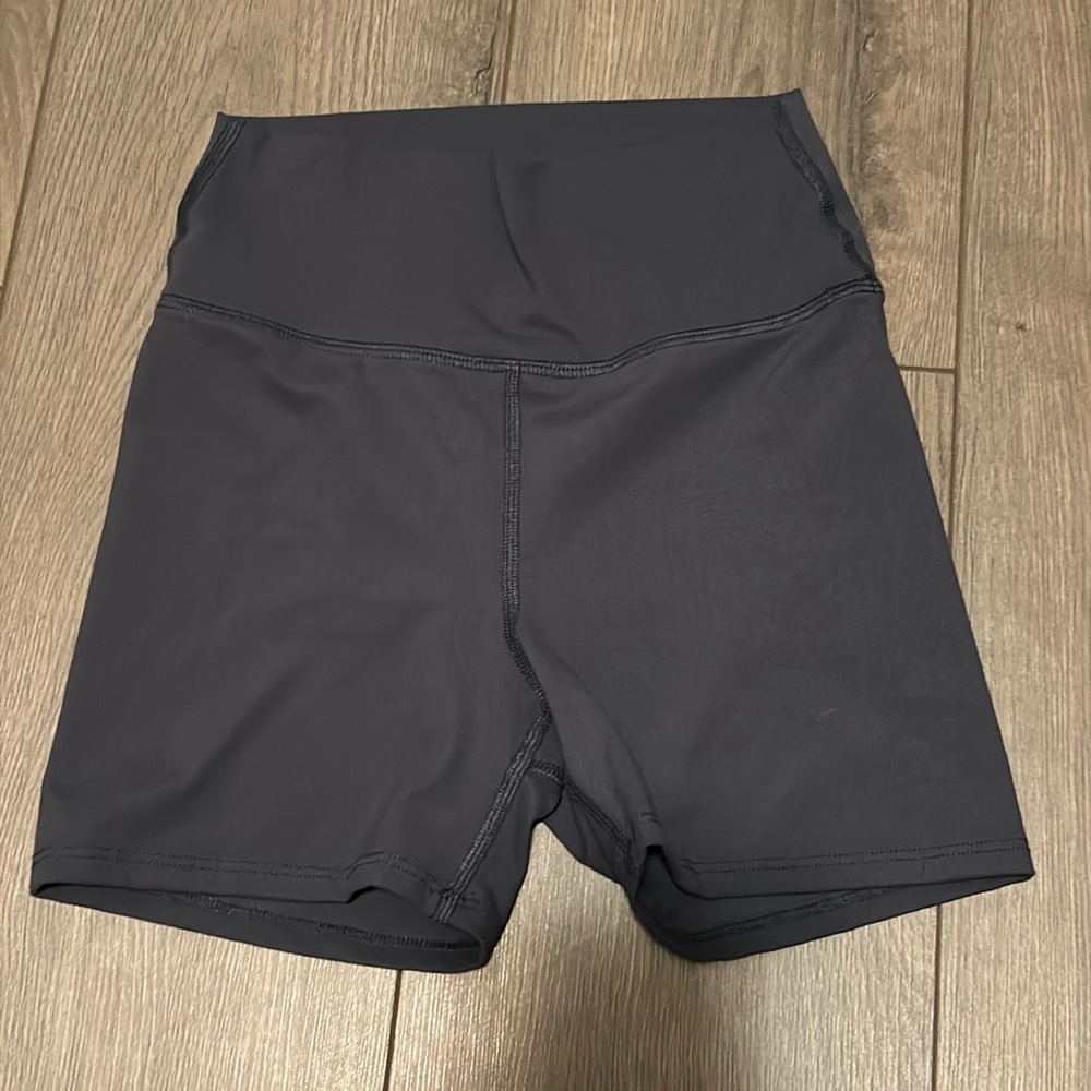 JOAH BROWN THE BODY SHORT SUEDED NAVY S/M